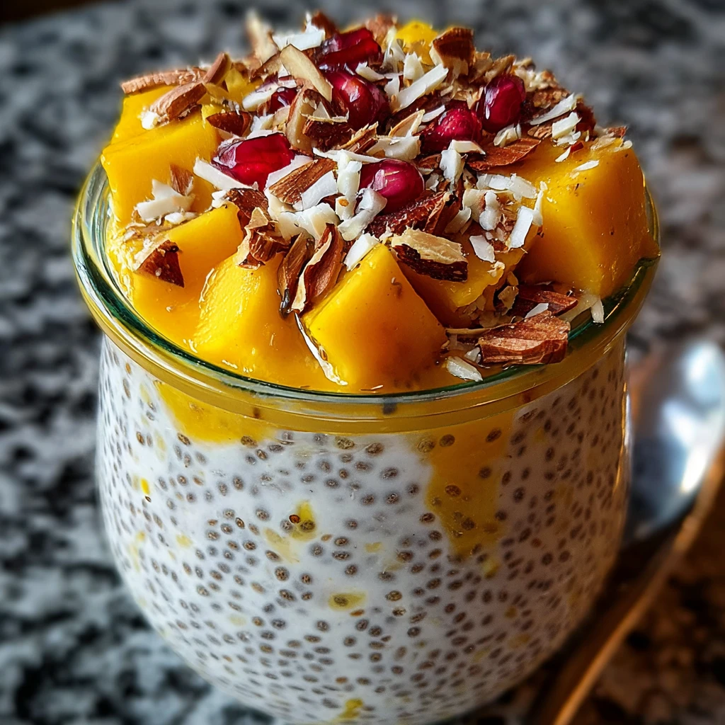 Mango Chia Overnight Oats: A Delicious Morning Boost!