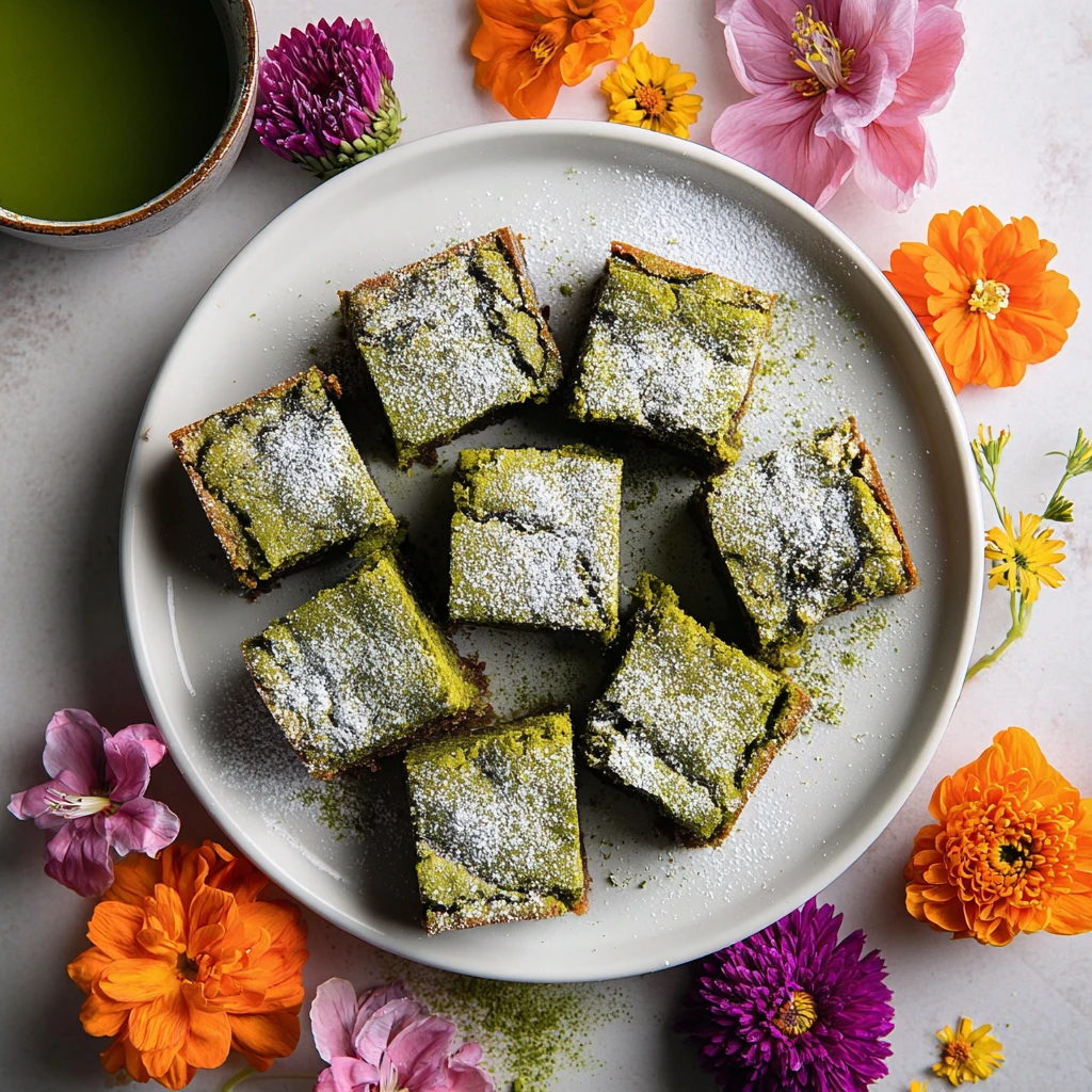 Matcha & White Bean Blondies: A Delicious Twist to Try!