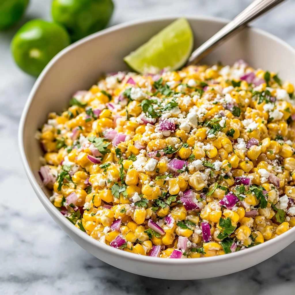 Mexican Street Corn Salad Recipe