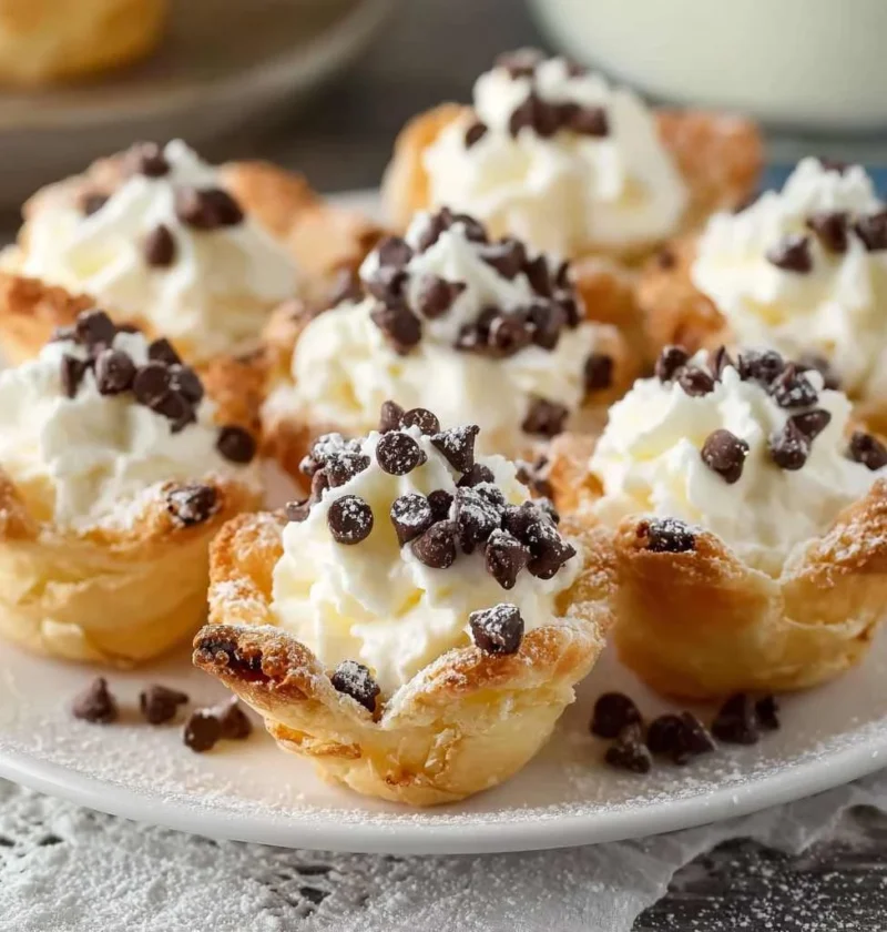 Mini Cannoli Cups Favorite Dessert Shortcut