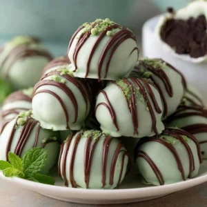 Mint Oreo Balls Easy Recipe