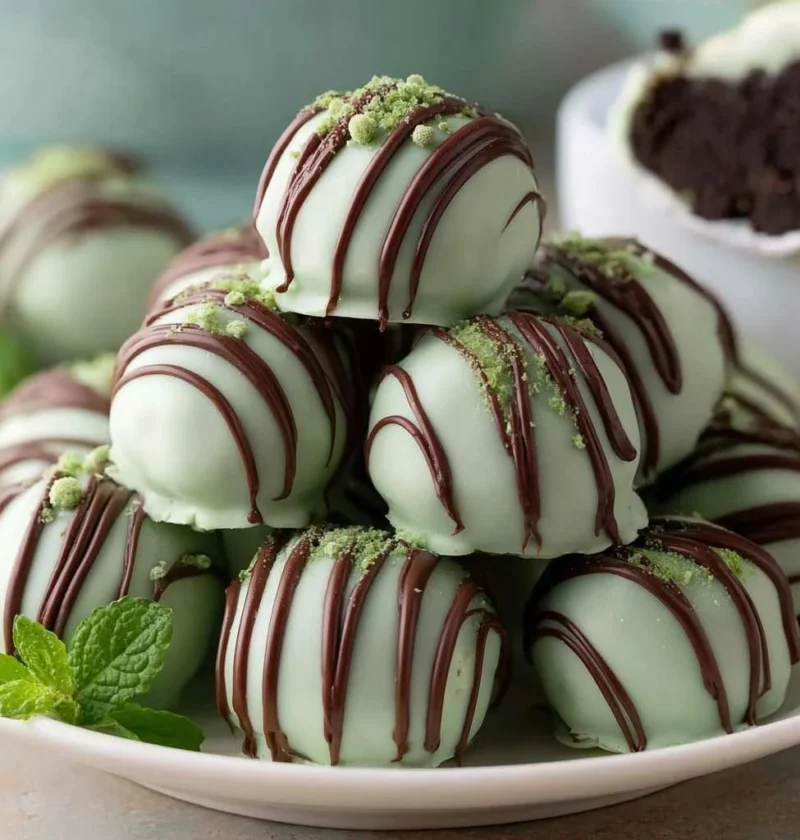 Mint Oreo Balls Recipe