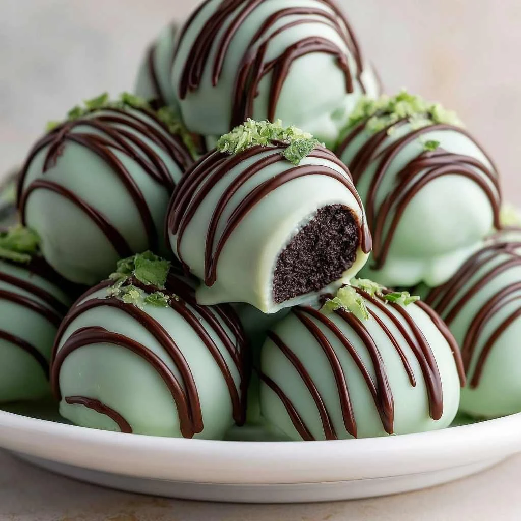 Mint Oreo Balls Recipe