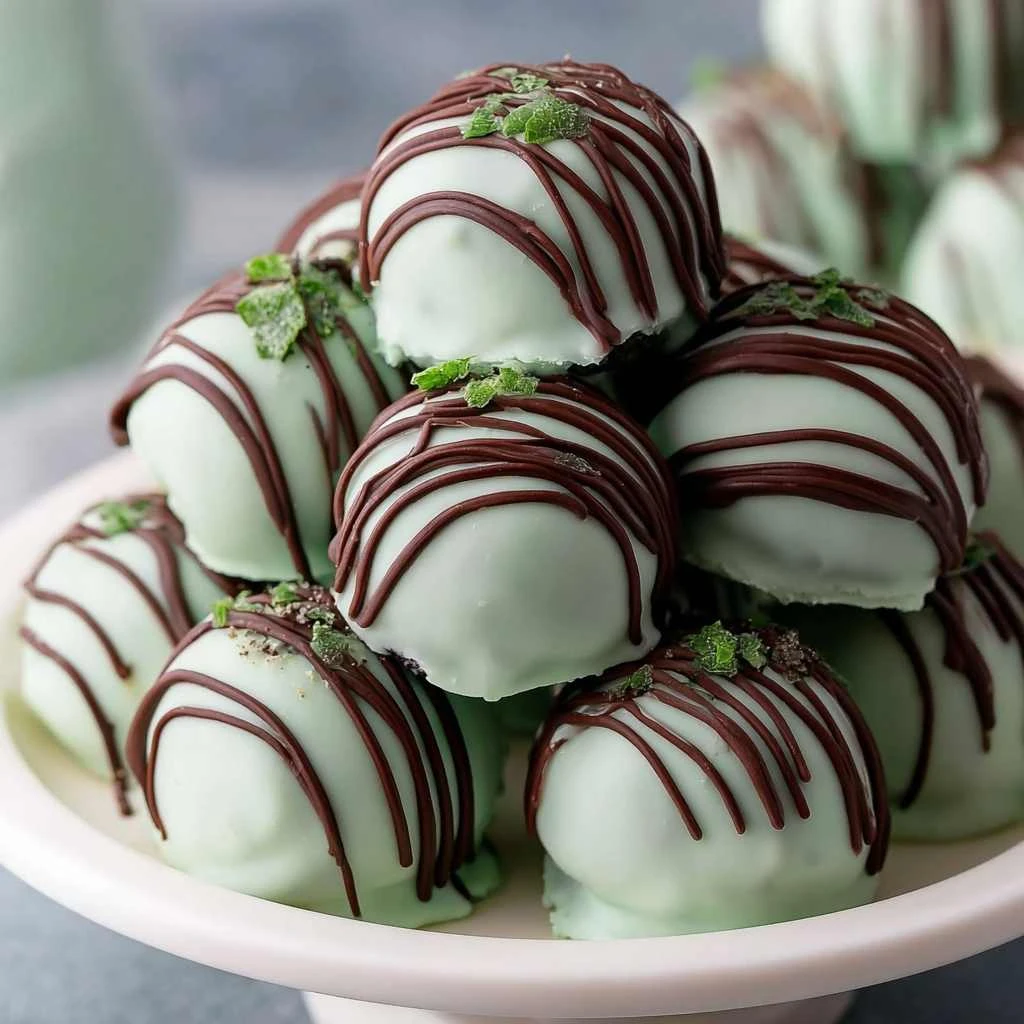 Mint Oreo Balls Recipe