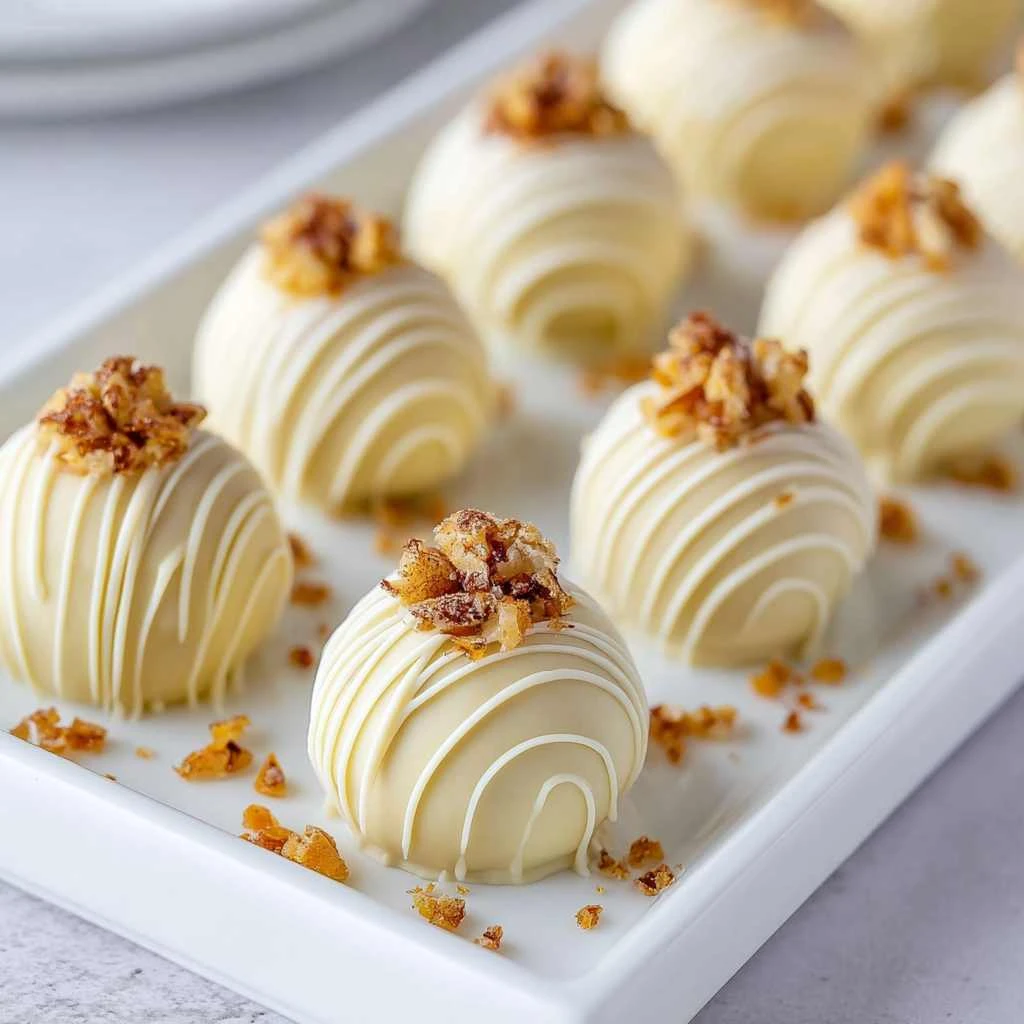 No Bake Carrot Cake Bites Recipe