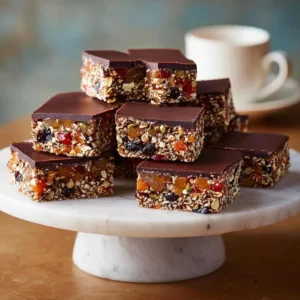 No-Bake Milk Chocolate Coconut Slice Recipe
