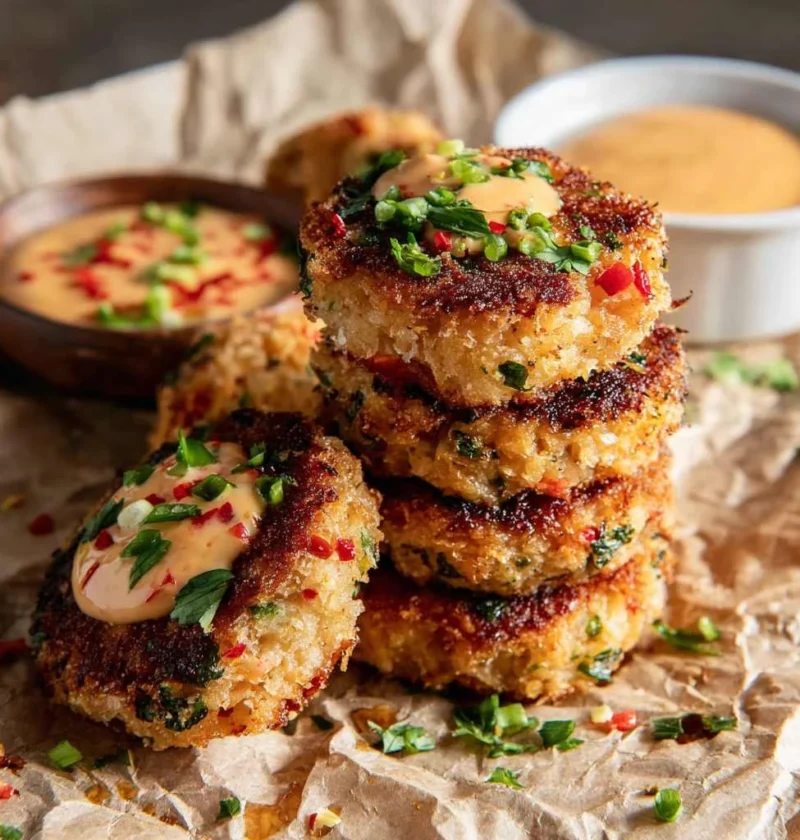 Panko Crusted Shrimp Cakes Two Citrus Aioli Recipe