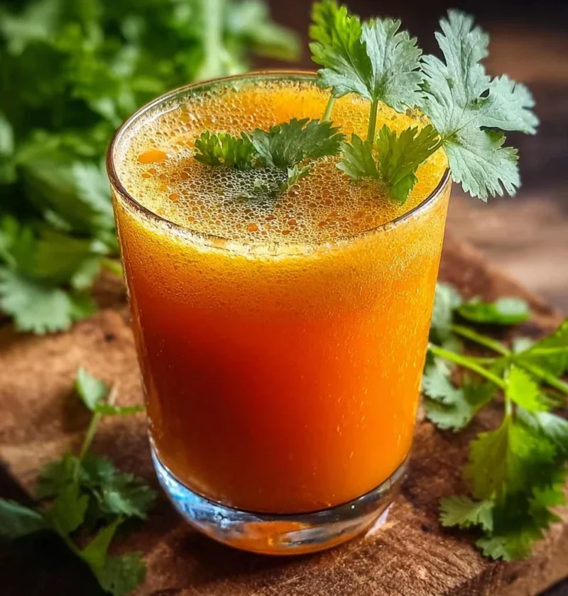 Refreshing Papaya Cilantro Fresh Water