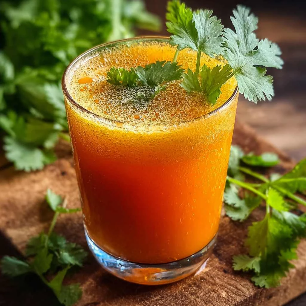 Refreshing Papaya Cilantro Fresh Water