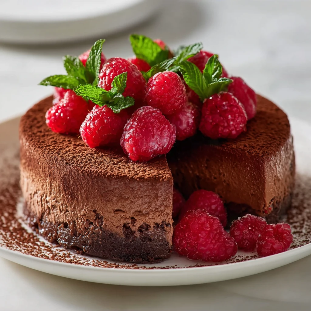 Rich Dark Chocolate Raspberry Mousse Cake Recipe – A Must Try!