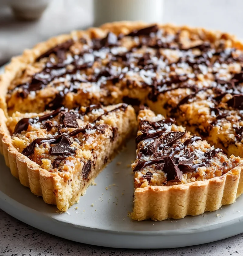 Salted Caramel Cookie Dough Tart Ultimate Dessert Recipe