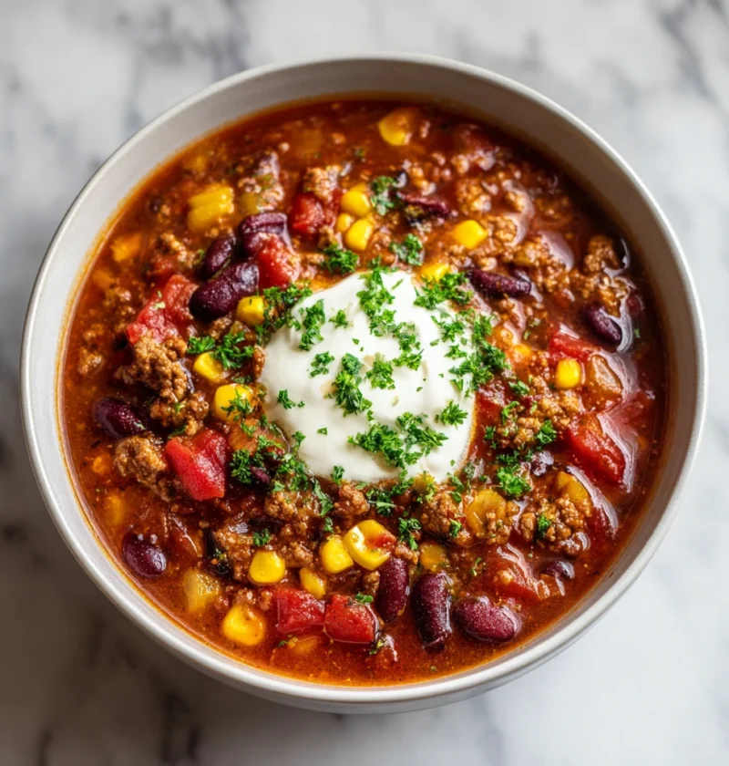 Taco Soup Cozy Goto Recipe Busy Nights