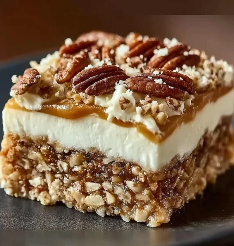 Tasty Pecan Pie Lasagna Dessert Layered