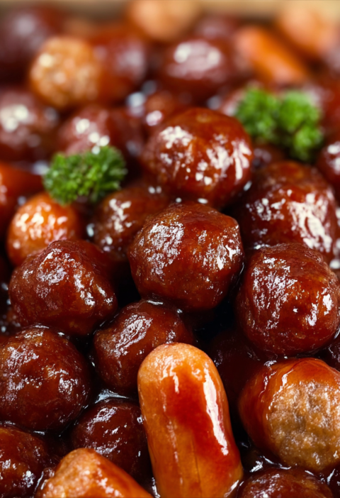 Lil Smokies Meatball Appetizer