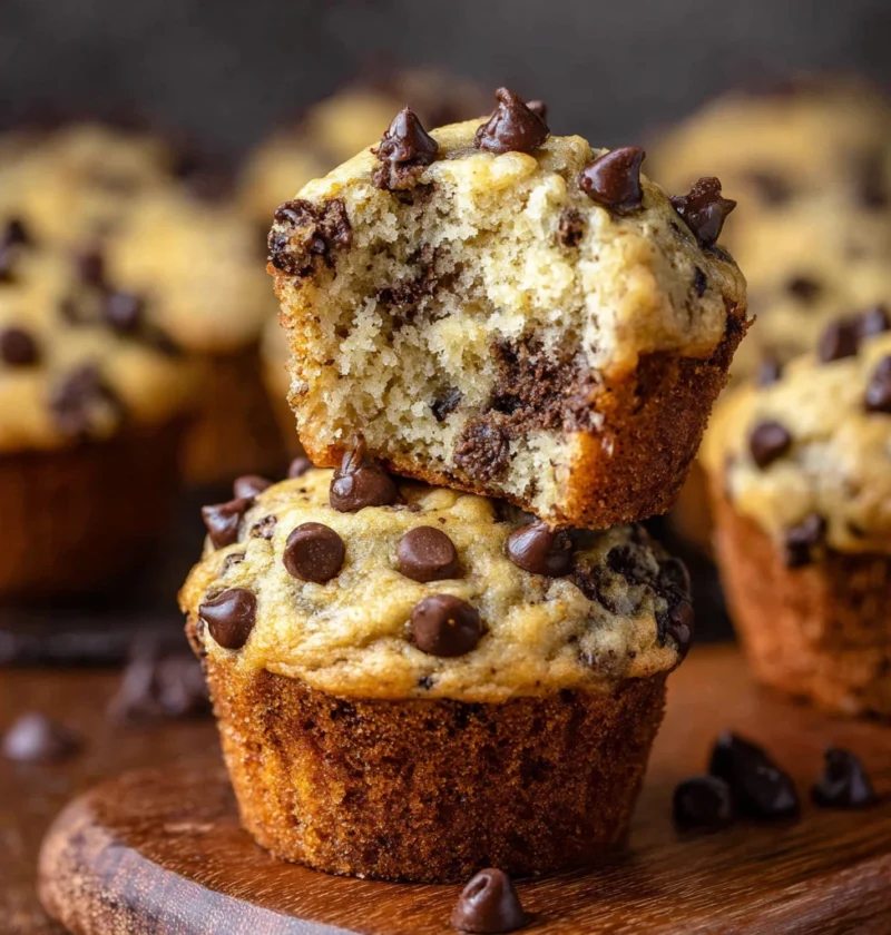 Banana Chocolate Chip Muffins