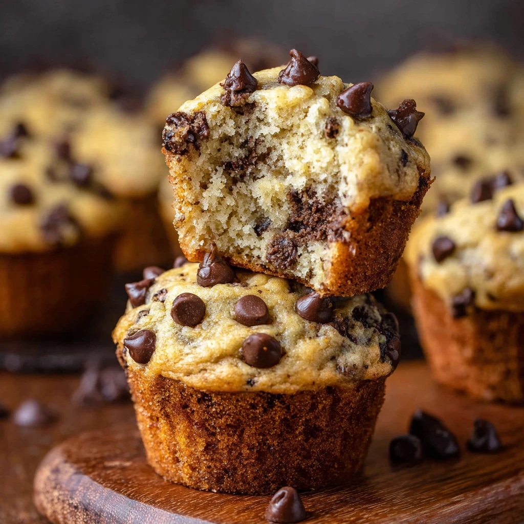 Banana Chocolate Chip Muffins