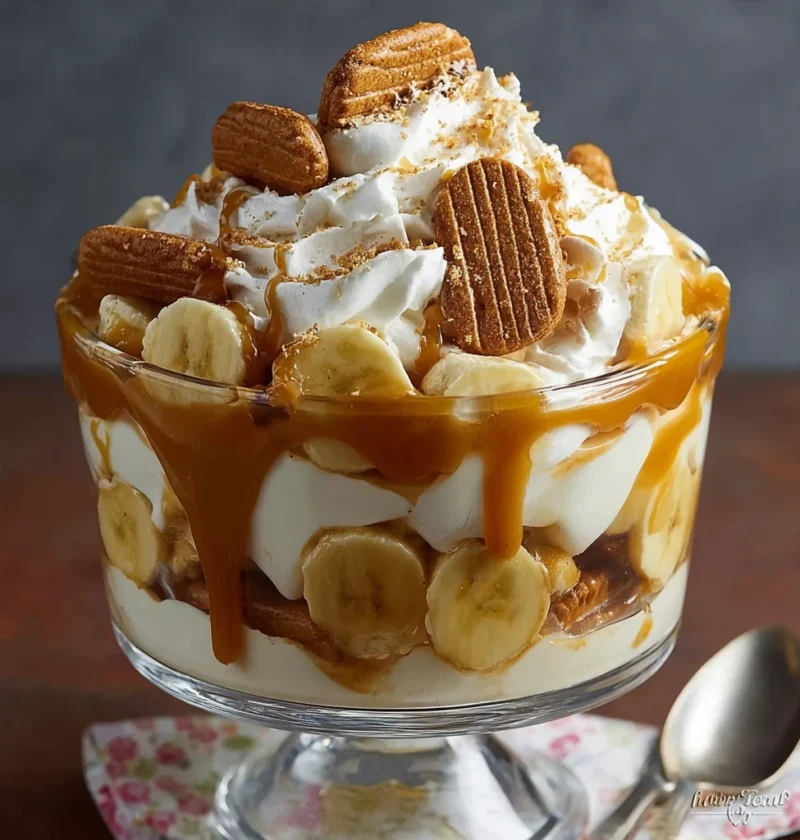 Biscoff Banana Pudding Caramel