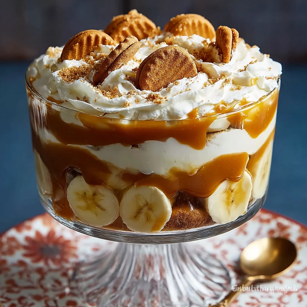 Biscoff Banana Pudding Caramel
