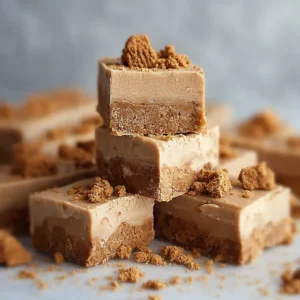 Biscoff Cookie Butter Fudge