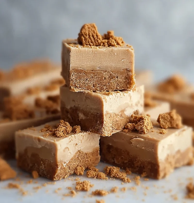 Biscoff Cookie Butter Fudge