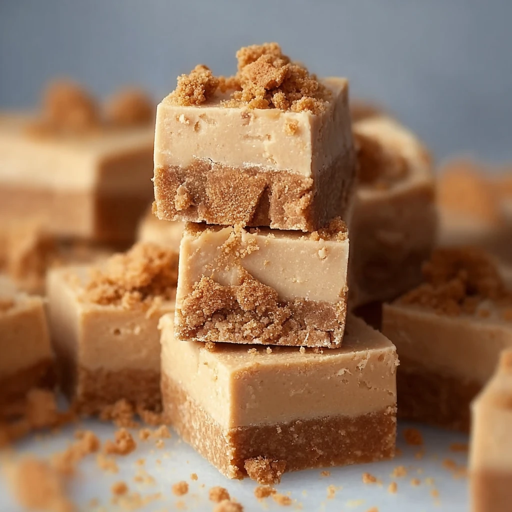 Biscoff Cookie Butter Fudge