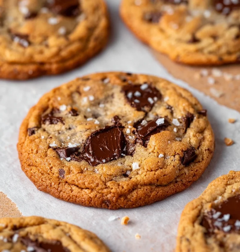 Brown Butter Toffee Chocolate Chip Cookies