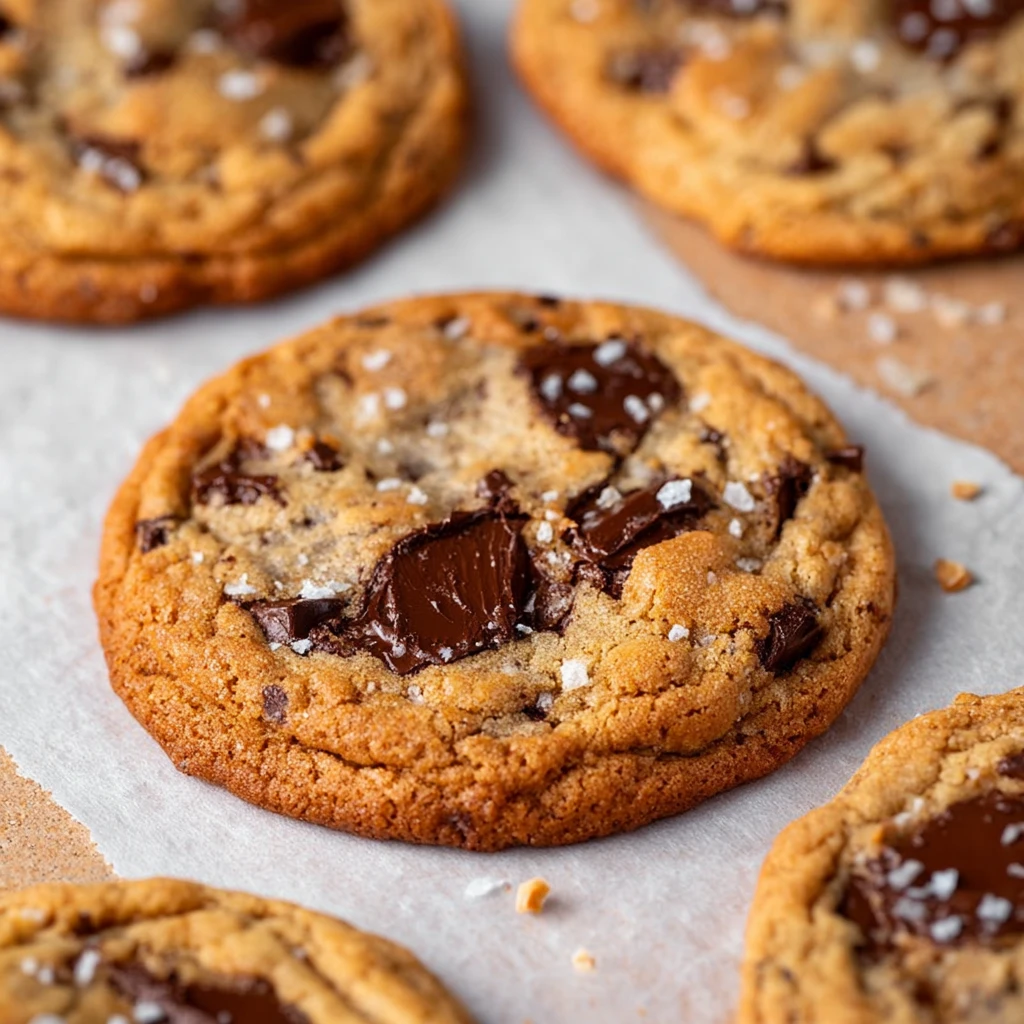 Brown Butter Toffee Chocolate Chip Cookies