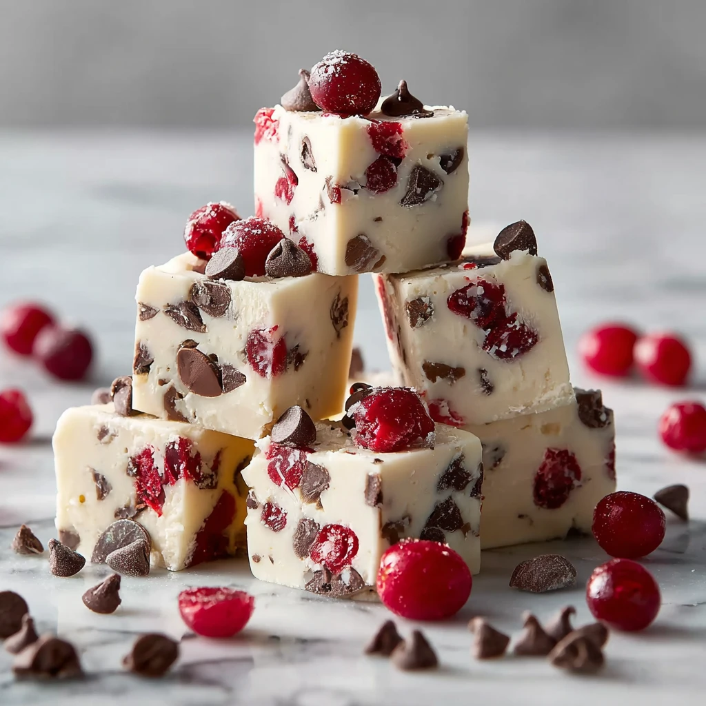 Cherry Garcia Fudge Ultimate Nobake Recipe