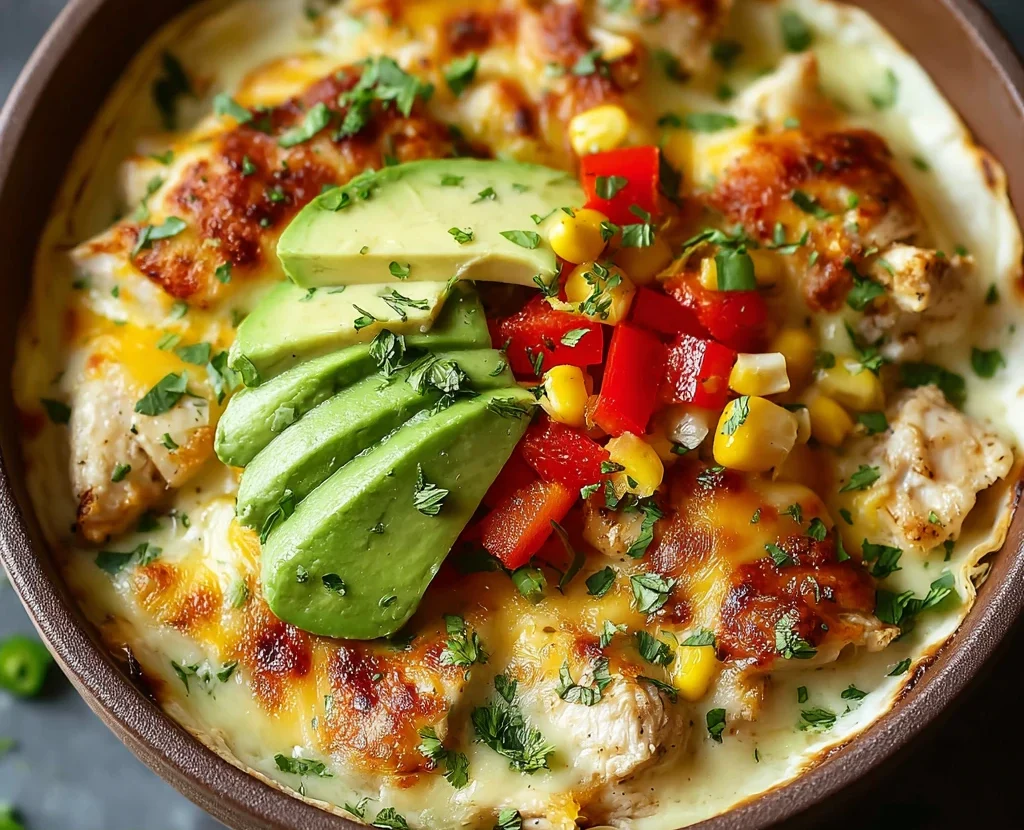 Chicken Avocado Ranch Burritos