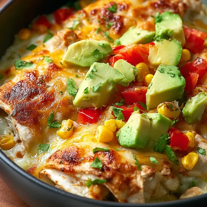 Chicken Avocado Ranch Burritos