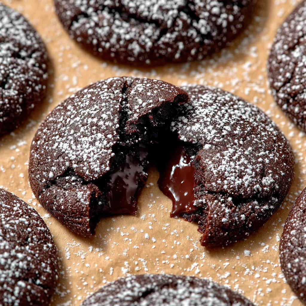 Chocolate Lava Cookies
