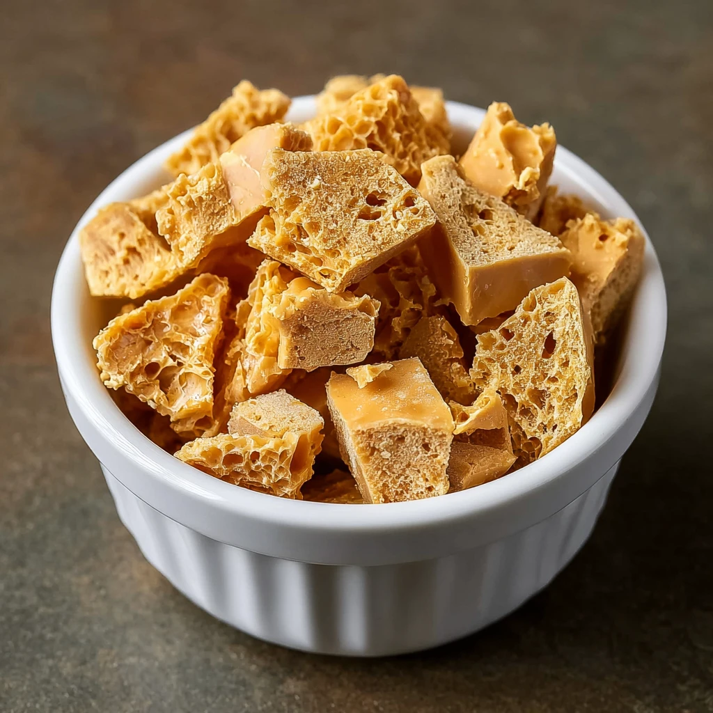 Coffee Crunch Honeycomb Candy