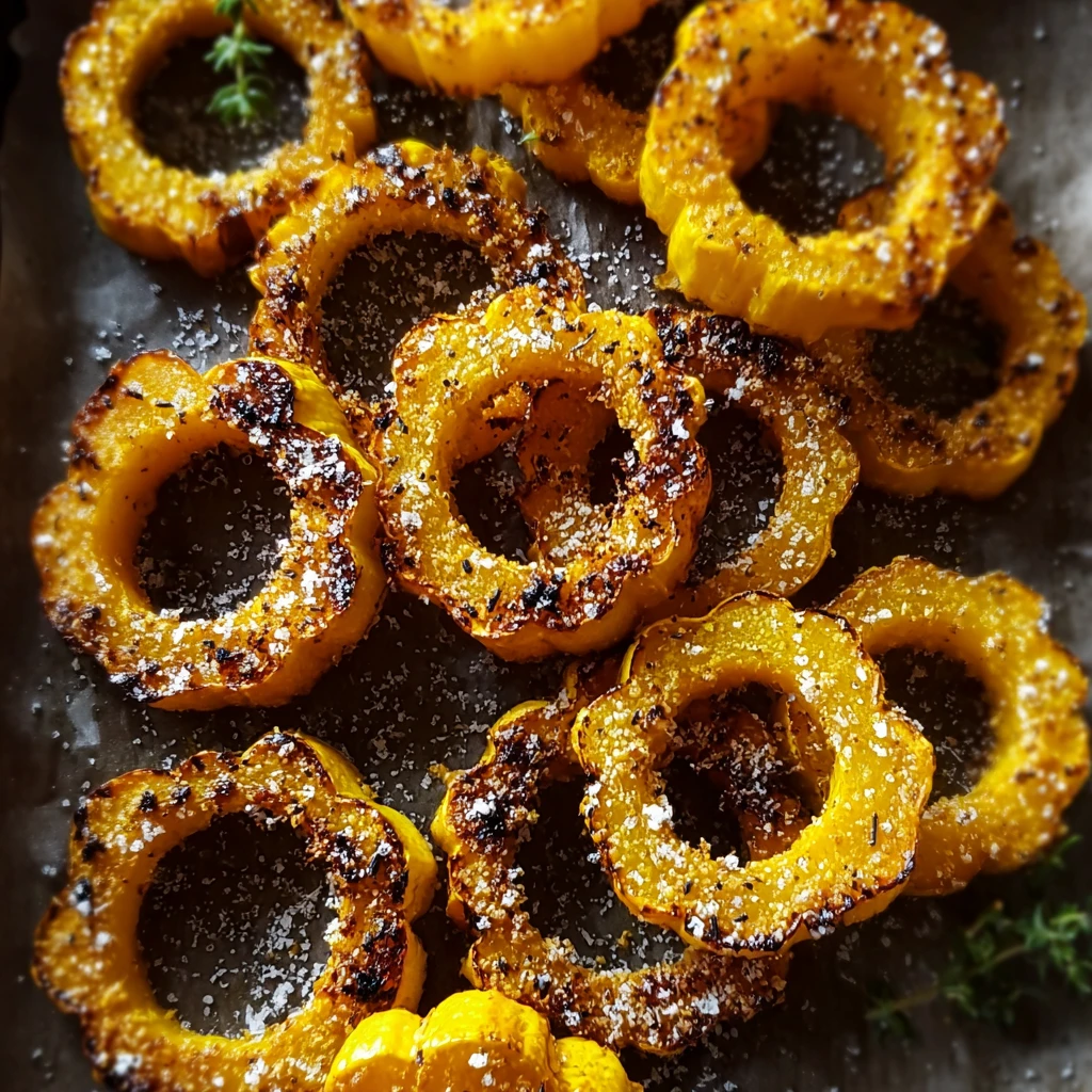 Crispy Baked Delicata Squash Rings: Your Guilt-Free Snack Dream