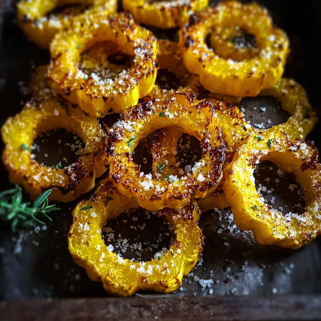 Crispy Baked Delicata Squash Rings Your Guiltfree Snack