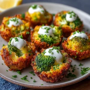 Crispy Broccoli and Potato Bites for Your Next Game Day Snack