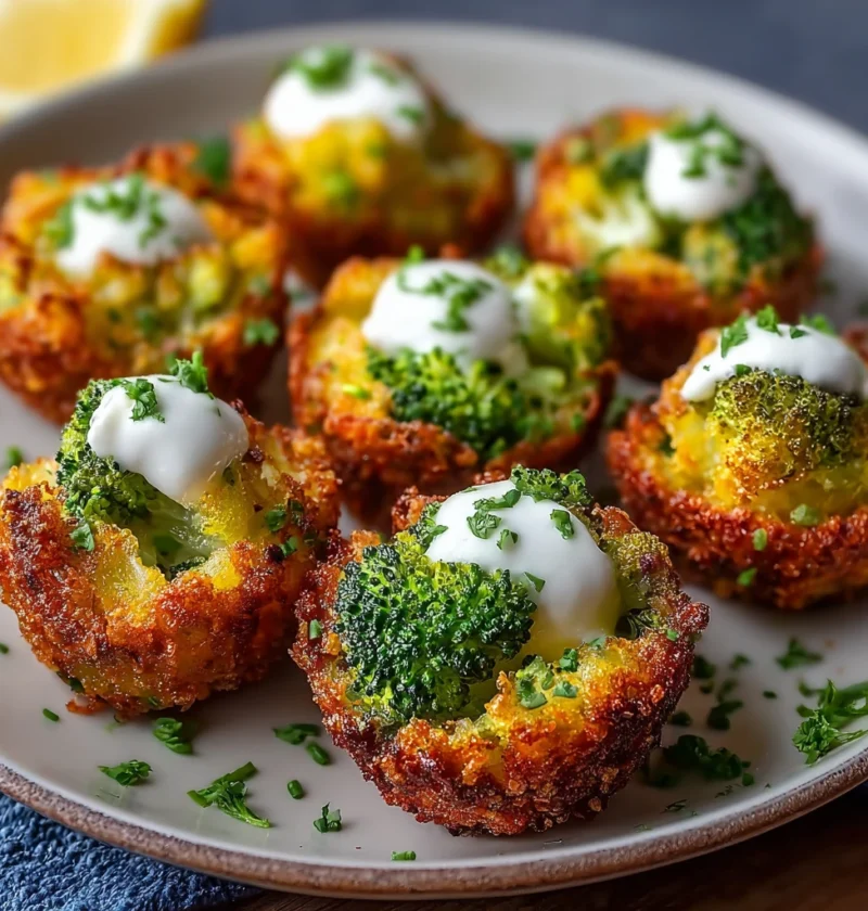 Crispy Broccoli Potato Bites Your Next Game Day