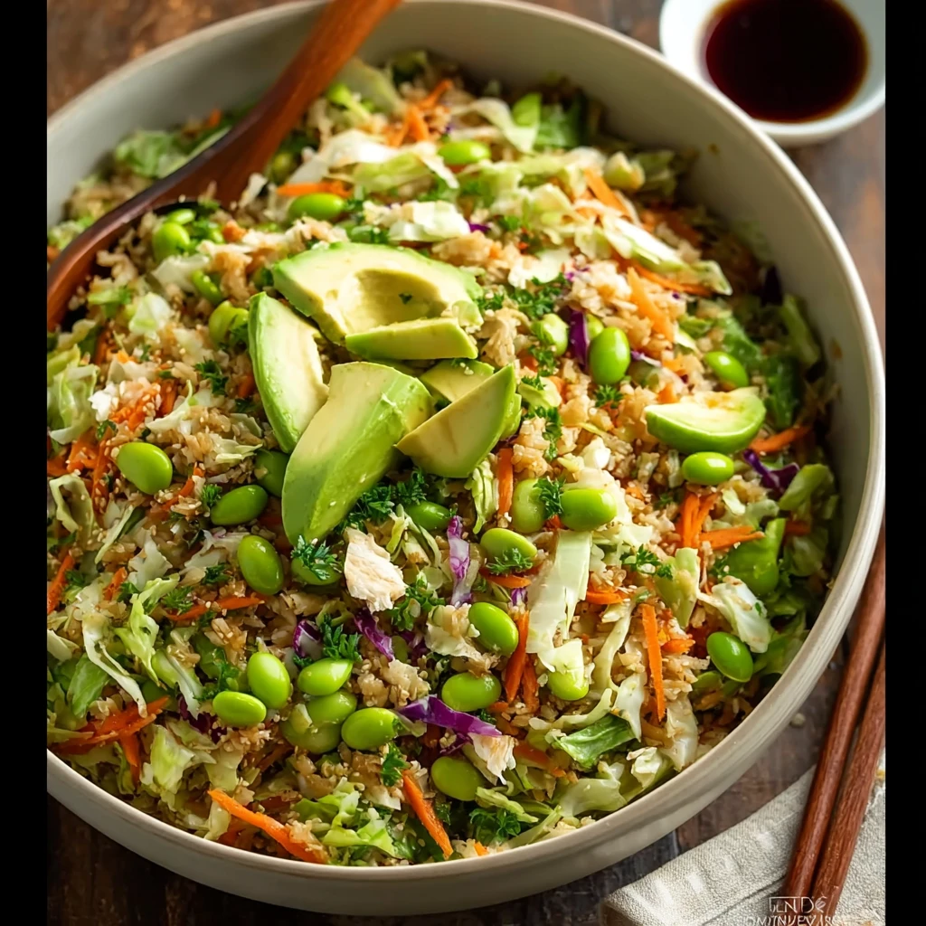 Crispy Rice Salad (High Protein)