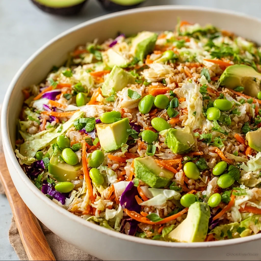 Crispy Rice Salad High Protein
