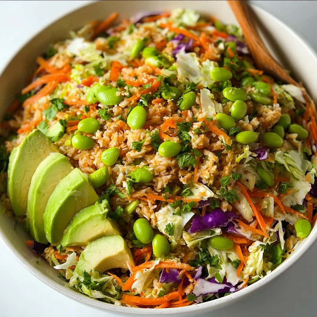 Crispy Rice Salad High Protein