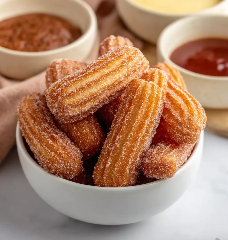 Delicious Baked Churro Bites