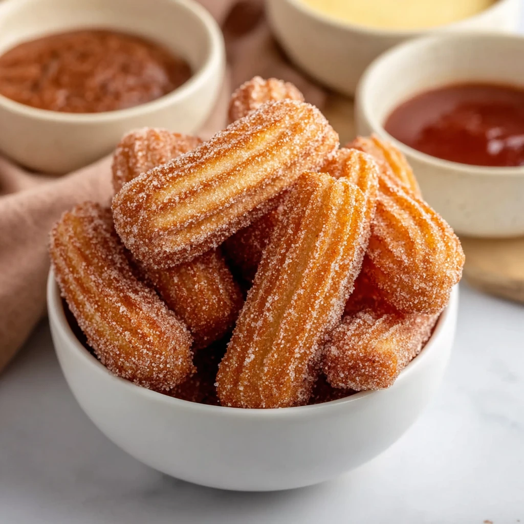 Delicious Baked Churro Bites