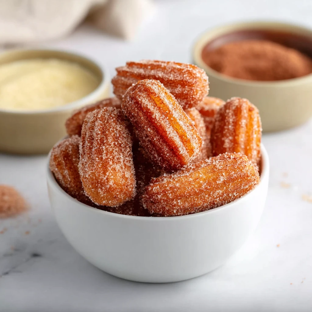Delicious Baked Churro Bites