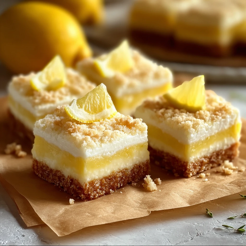 Deliciously Refreshing Lemon Cream Cheese Bars Savor