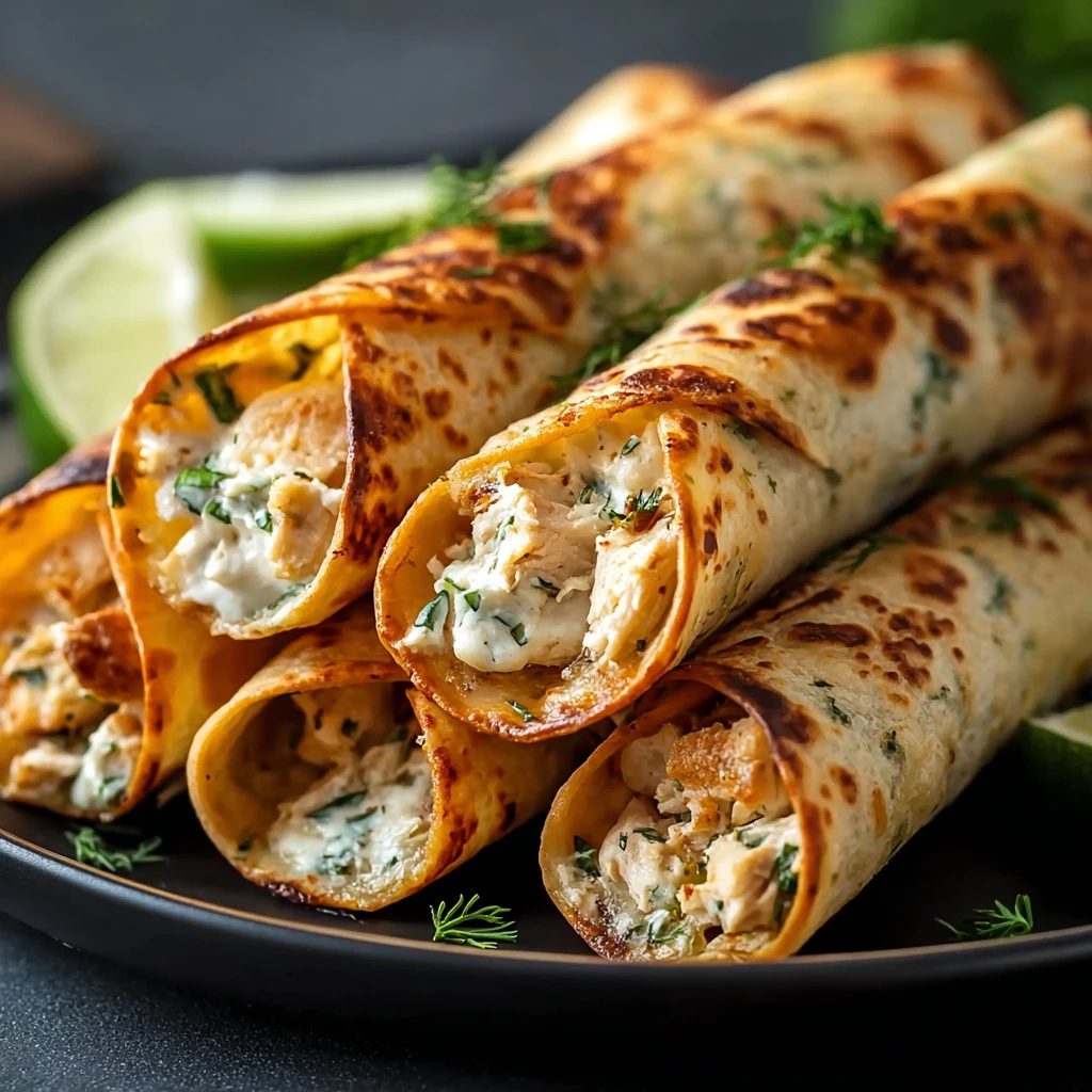 Dill Pickle Ranch Chicken Taquitos Super Crunchy Nights