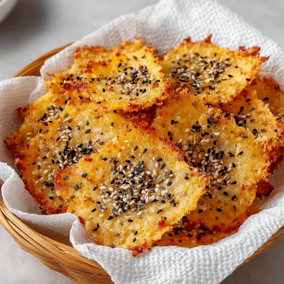 Keto Cottage Cheese Chips