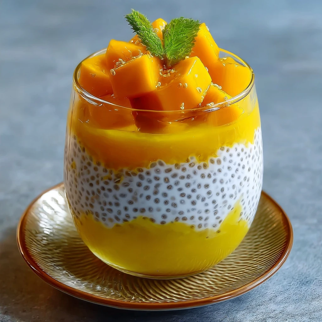 Easy Mango Sago (Dessert Pudding)