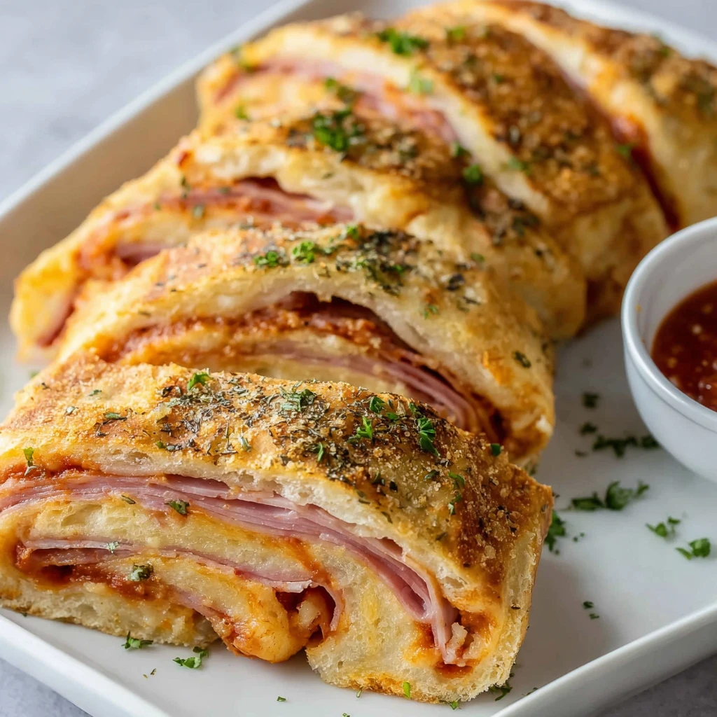 Stromboli Recipe 30minute Homemade Pizza Roll