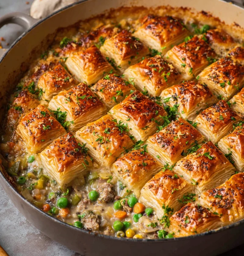 Ground Turkey Pot Pie
