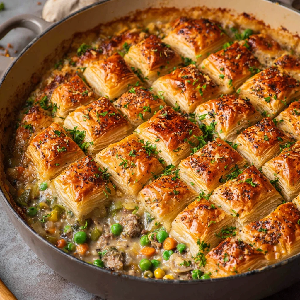 Ground Turkey Pot Pie