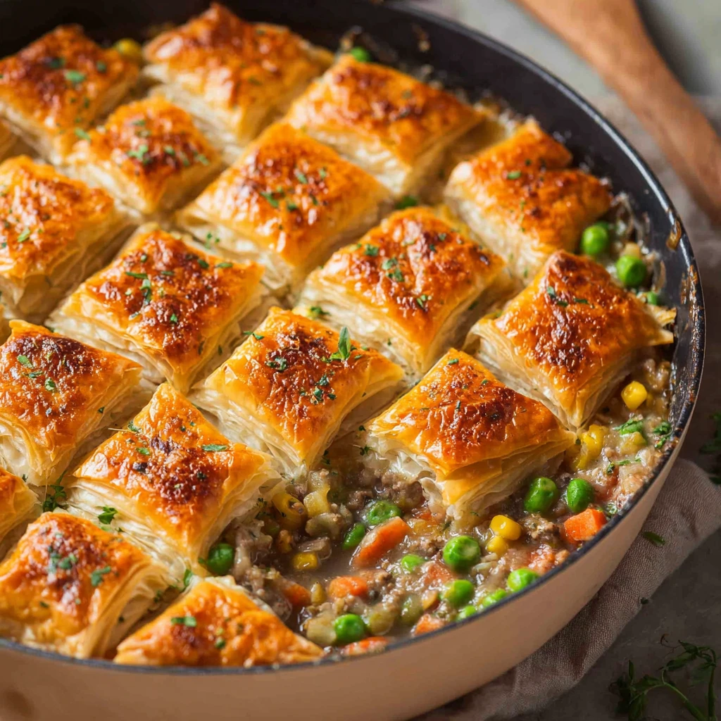 Ground Turkey Pot Pie